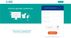 Desktop Screenshot of callzi.com