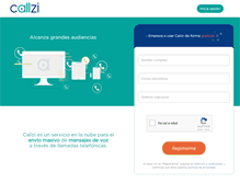 Tablet Screenshot of callzi.com